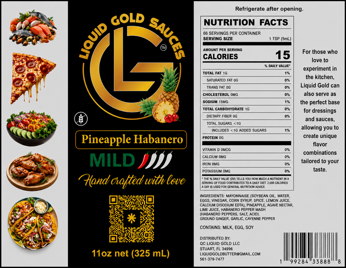 (2)Pack of Pineapple Mild Habanero!!!