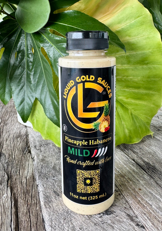 Liquid Gold Pineapple Habanero – Sweet Heat Done Right!